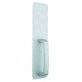 Global Door Controls Aluminum Commercial Dummy Handleset Trim for Exit Devices TH1100-DUMEDAL